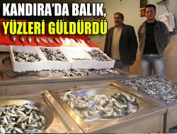 Kandırada balık, yüzleri güldürdü