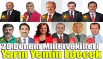 26.dönem milletvekilleri yarın yemin edecek