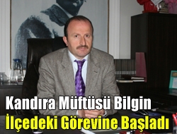 Kandıra Müftüsü Bilgin ilçedeki görevine başladı