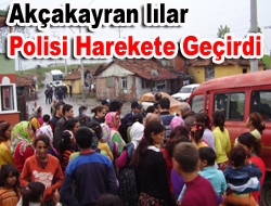 Akçakayran’lılar polisi harekete geçirdi