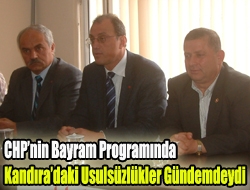 CHPnin Bayram Programında Kandıradaki Usulsüzlükler Gündemdeydi