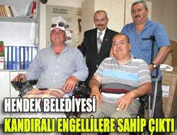 Hendek Belediyesi Kandıralı engellilere sahip çıktı