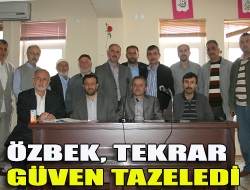 Özbek, tekrar güven tazeledi