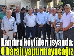 Kandıra köylüleri isyanda: O barajı yaptırmayacağız