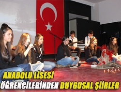 Anadolu Lisesinden duygusal dinleti