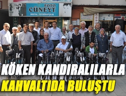 Köken Kandıralılarla kahvaltıda buluştu