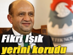 Fikri Işık yerini korudu