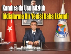 Kandırada Usulsüzlük İddialarına Bir Yenisi Daha Eklendi