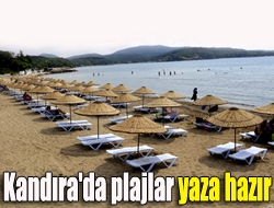 Kandıra'da plajlar yaza hazır