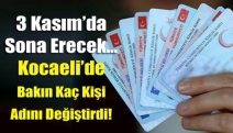 3 Kasım’da sona erecek… Kocaeli’de bakın kaç kişi adını değiştirdi!