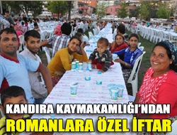 Kandıra Kaymakamlığından romanlara özel iftar