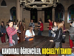 Kandıralı öğrenciler, Kocaeliyi tanıdı