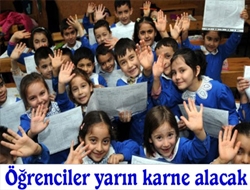 Öğrenciler yarın karne alacak