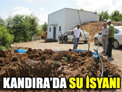 Kandırada su isyanı
