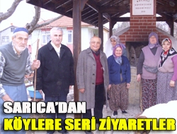 Sarıcadan köylere seri ziyaretler