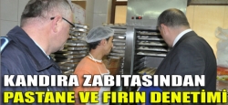 Kandıra zabıtasından pastane ve fırın denetimi