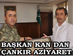 Başkan Kan'dan Çankır'a ziyaret