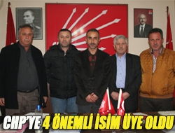 CHPye 4 önemli isim üye oldu