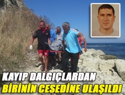 Kayıp dalgıçlardan birinin cesedine ulaşıldı