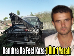 Kandıra da Feci Kaza;1 ölü 1 yaralı