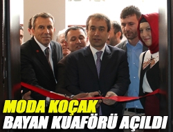 Moda Koçak Bayan Kuaförü açıldı