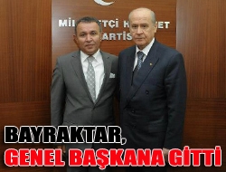 Bayraktar, genel başkana gitti