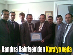 Kandıra Vakıfsenden Karaya veda