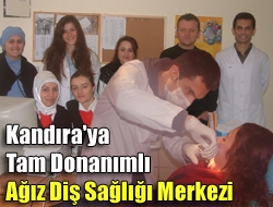 Kandıra'ya tam donanımlı Ağız Diş Sağlığı Merkezi