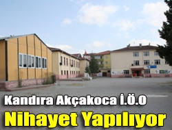 Kandıra Akçakoca İ.Ö.O Nihayet Yapılıyor