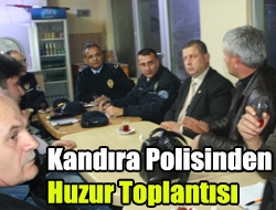 Kandıra Polisinden Huzur Toplantısı