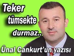 Teker tümsekte durmaz..