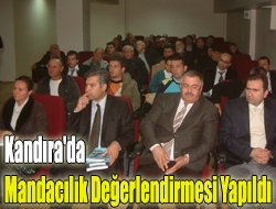 Kandıra'da Mandacılık Değerlendirmesi Yapıldı