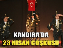 Kandırada 23 Nisan coşkusu