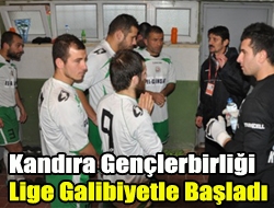 Kandıra Gençlerbirliği lige Galibiyetle Başladı