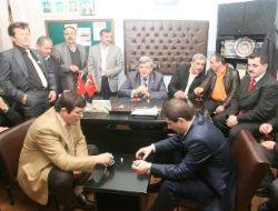 Başkan, Kandıra Muhtarlar Derneği'ni ziyaret