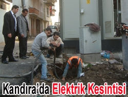 Kandıra’da elektrik kesintisi