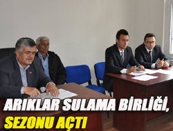 Arıklar Sulama Birliği, sezonu açtı