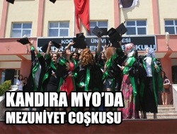 Kandıra Myoda Mezuniyet Coşkusu