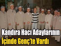 Kandıra hacı adaylarının içinde Gençte vardı
