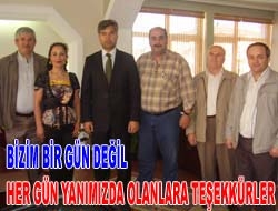 Bizim bir gün değil her gün yanımızda olanlara teşekkürler