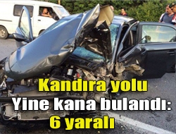 Kandıra yolu yine kana bulandı: 6 yaralı