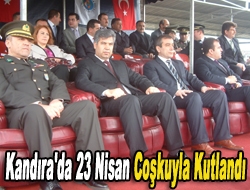 Kandıra'da 23 Nisan Coşkuyla Kutlandı