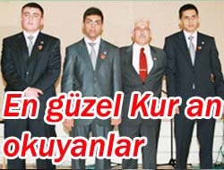 En güzel Kur'an okuyanlar