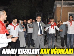 Kınalı kuzuları Kan uğurladı