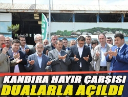 Kandıra Hayır Çarşısı dualarla açıldı