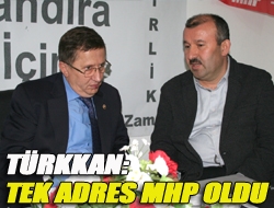 Türkkan: Tek adres MHP oldu