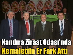 Kandıra Ziraat Odasında Kemalettin Er Fark Attı