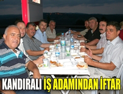 Kandıralı iş adamından iftar