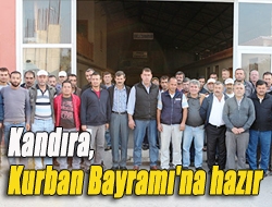 Kandıra, Kurban Bayramı'na hazır