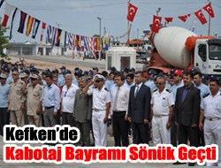 Kefkende Kabotaj Bayramı sönük geçti